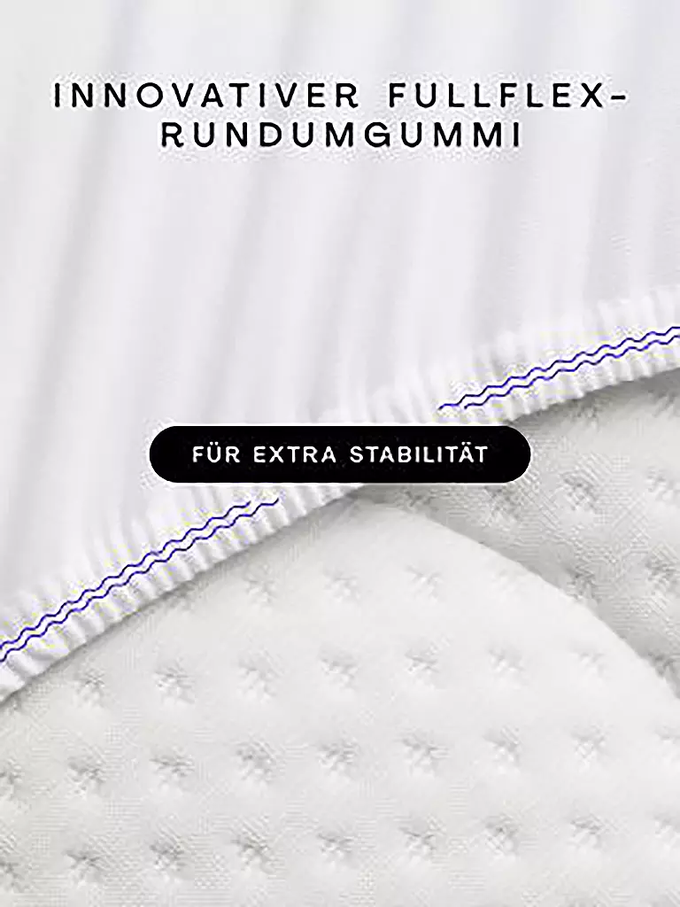 SCHLAFGUT | Jersey Spannleintuch PURE 120x200cm Petrol Mid M | grau