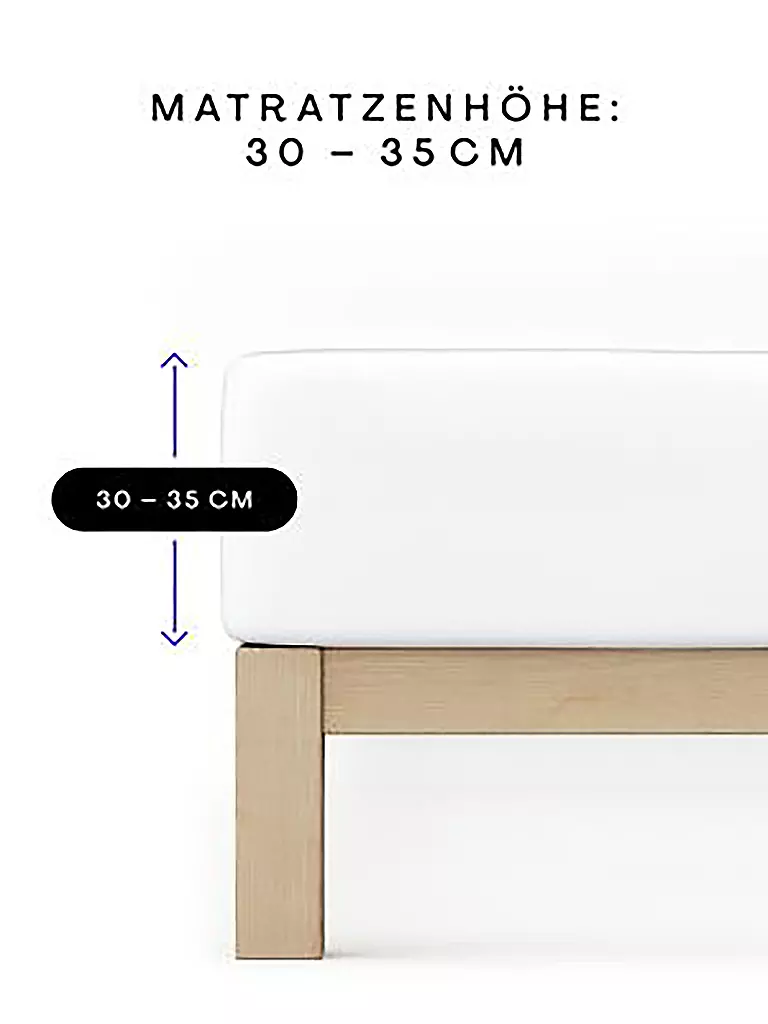 SCHLAFGUT | Jersey Spannleintuch PURE 120x200cm Yellow Light M | mint