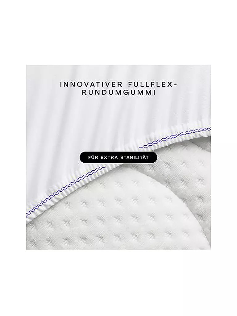 SCHLAFGUT | Jersey Spannleintuch PURE 180x200cm Grey Deep XL | grün