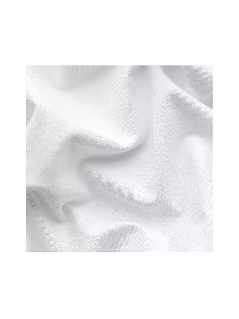 SCHLAFGUT | Jersey Spannleintuch PURE 90x200cm Full White S  | weiss