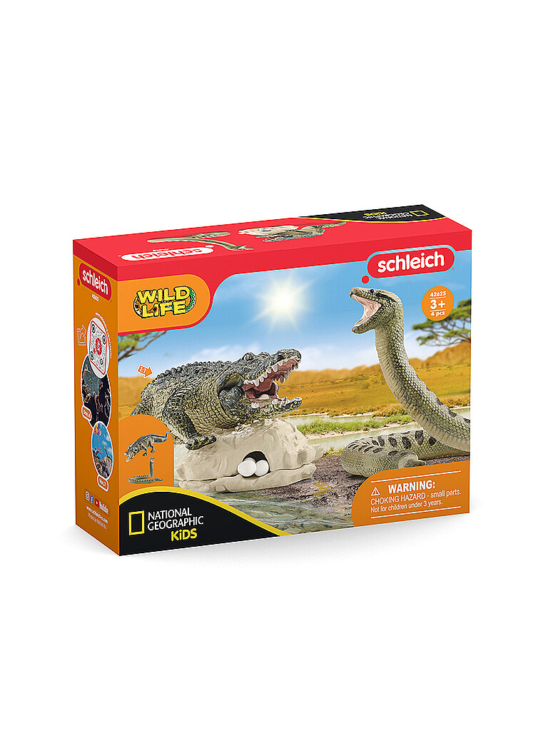 SCHLEICH Wild Life - Gefahr im Sumpf 42625