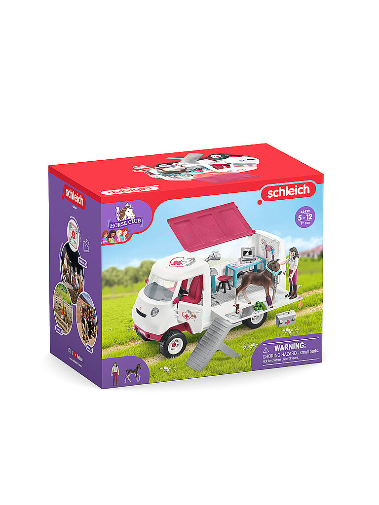 SCHLEICH Horse Club - Mobile Tierärztin mit Hannoveraner Fohlen 42439