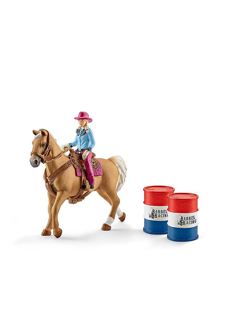 SCHLEICH | Barrel Racing mit Cowgirl "Farm World" 41417 | keine Farbe