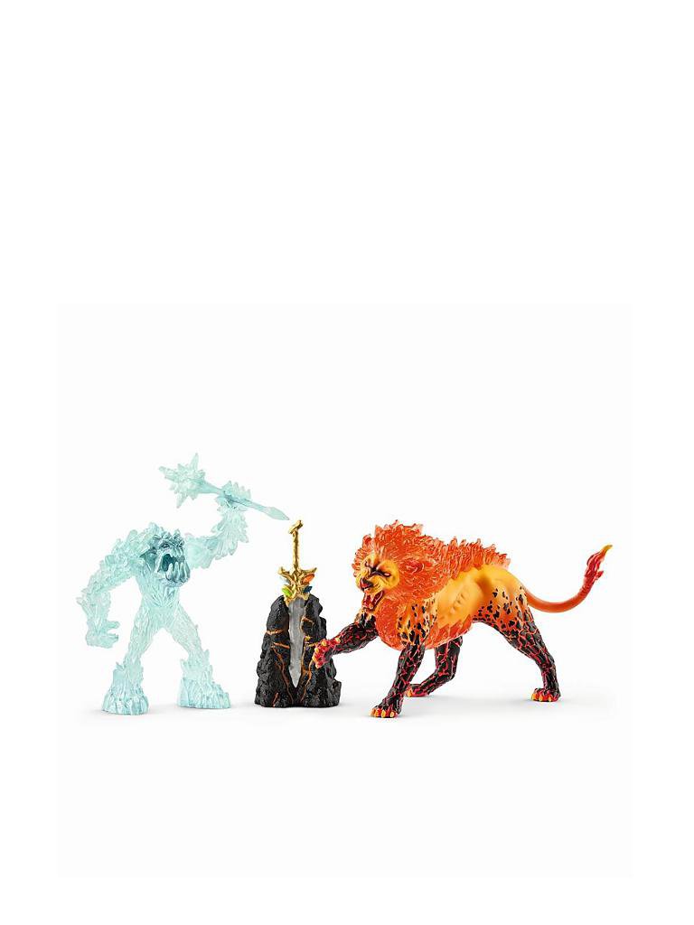 SCHLEICH | Die Superwaffe - Frostmonster vs. Feuerlöwe 42455 | keine Farbe