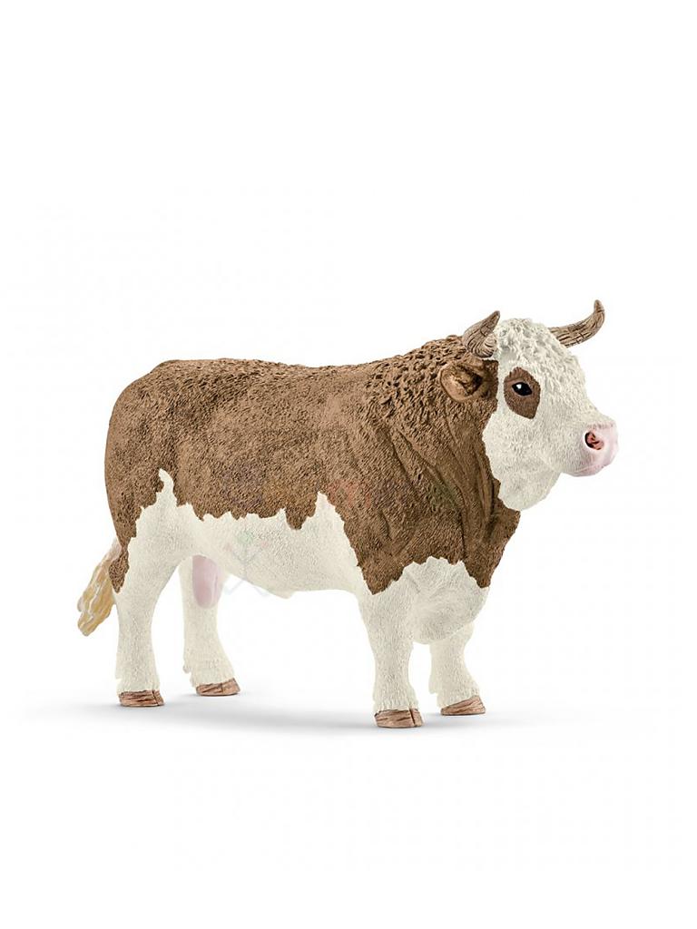 SCHLEICH | Fleckvieh Bulle "Farm World" 13800 | keine Farbe