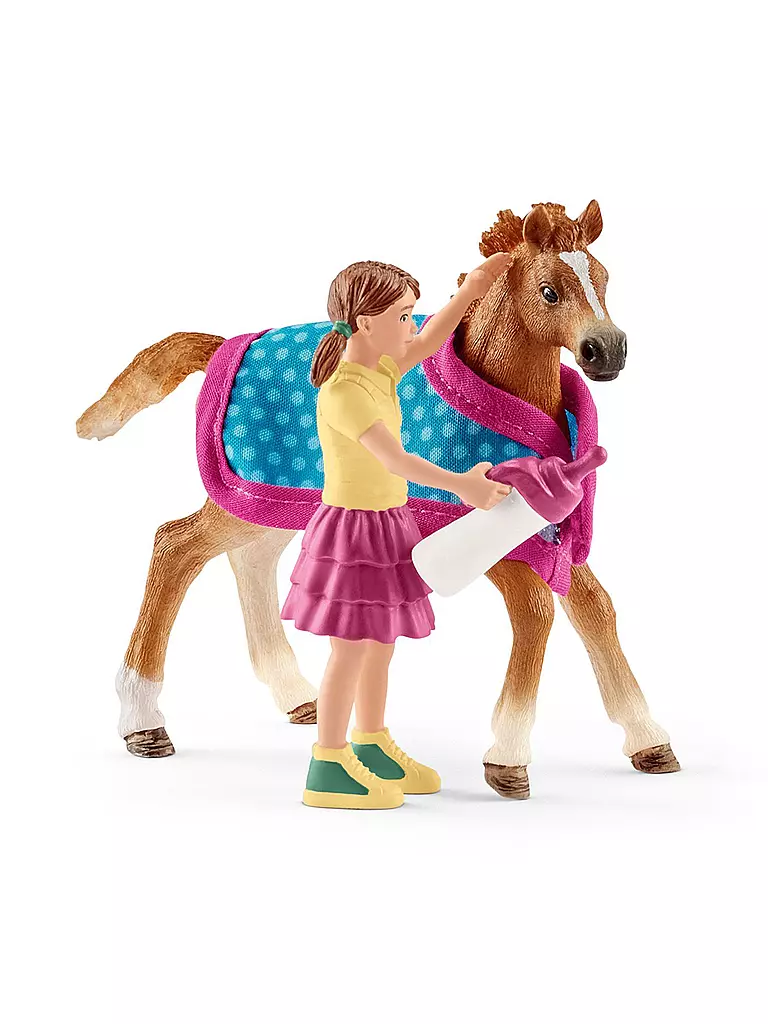 SCHLEICH | Fohlen mit Decke "Horse Club" 42361 | keine Farbe