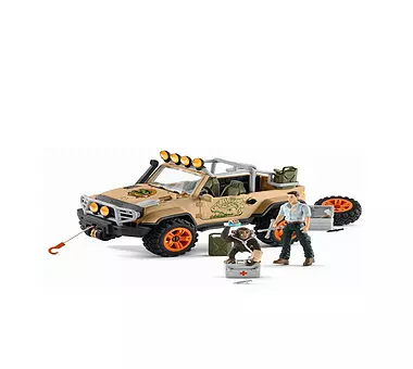 SCHLEICH Geländewagen mit Seilwinde 42410