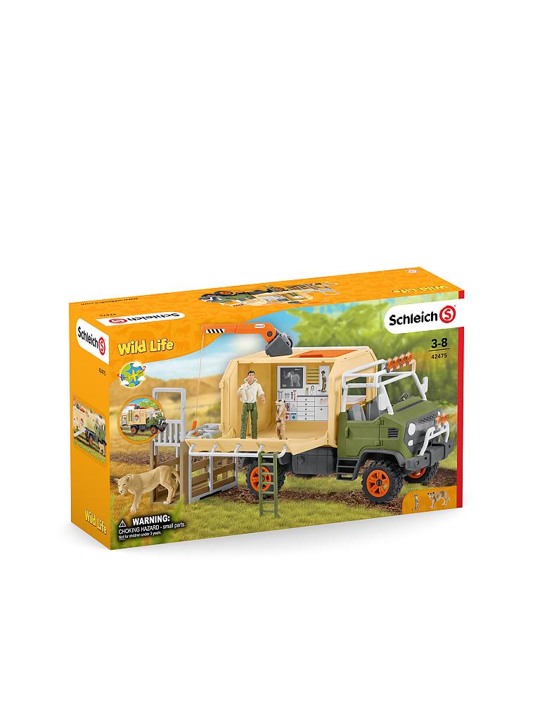 SCHLEICH | Grosser Truck Tierrettung "Wild Life" 42475 | keine Farbe