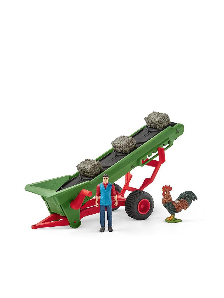 SCHLEICH | Heuförderband mit Bauer "Farm World" 42377 | keine Farbe