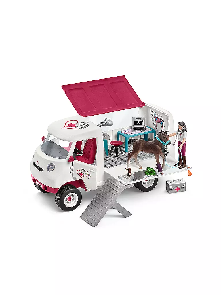 SCHLEICH | Horse Club - Mobile Tierärztin mit Hannoveraner Fohlen 42439 | keine Farbe