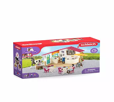 SCHLEICH Horse Club - Reiter-Cafe 42592 SN7153 SCHLEICH Horse Club - Reiter-Cafe 42592 SN7153