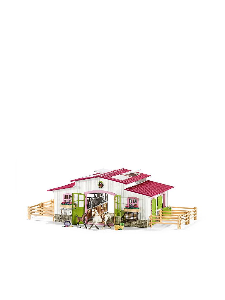 SCHLEICH | Reiterhof mit Reiterin und Pferden "Horse Club" 42344 | 