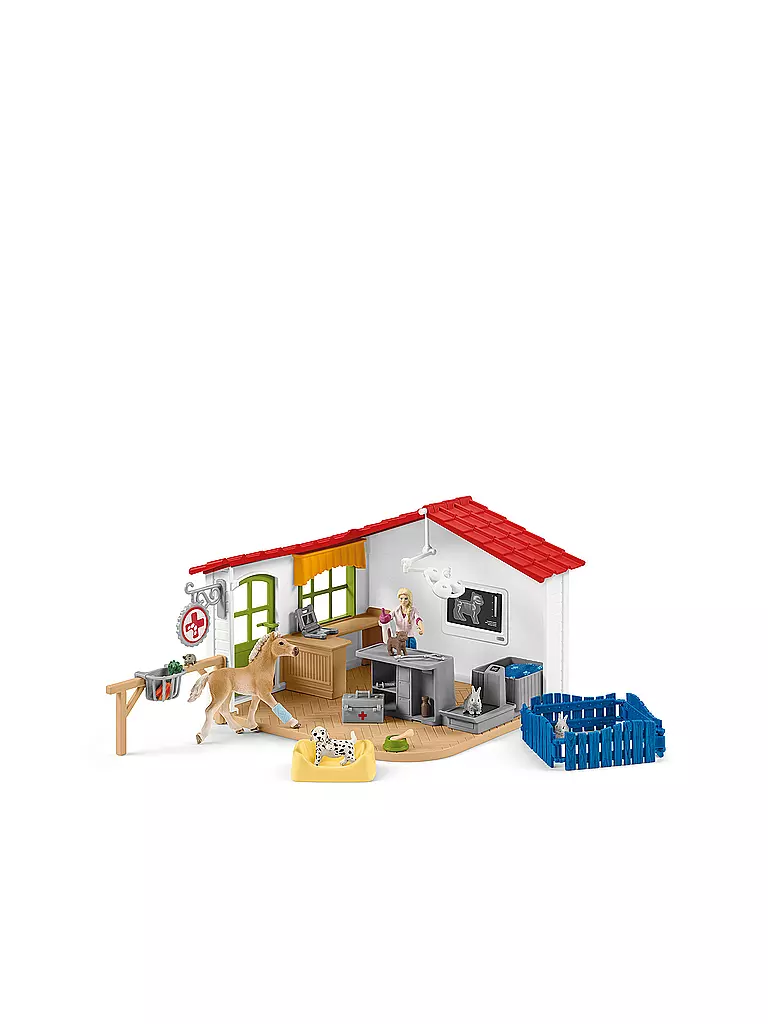 SCHLEICH | Tierarzt-Praxis mit Haustieren "Farm World" 42502 | keine Farbe