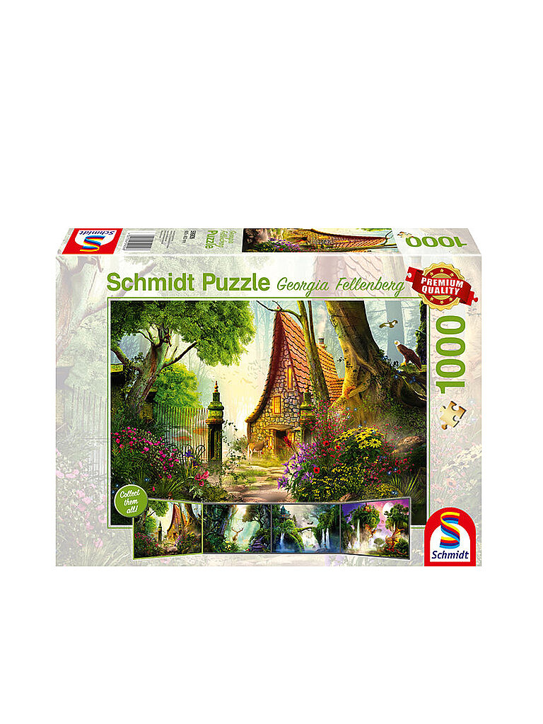 SCHMIDT-SPIELE Puzzle Haus auf der Lichtung 1000 Teile
