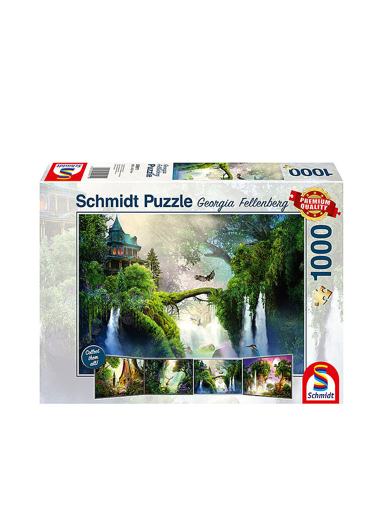 SCHMIDT-SPIELE Puzzle Verwunschene Quelle Teile 1000