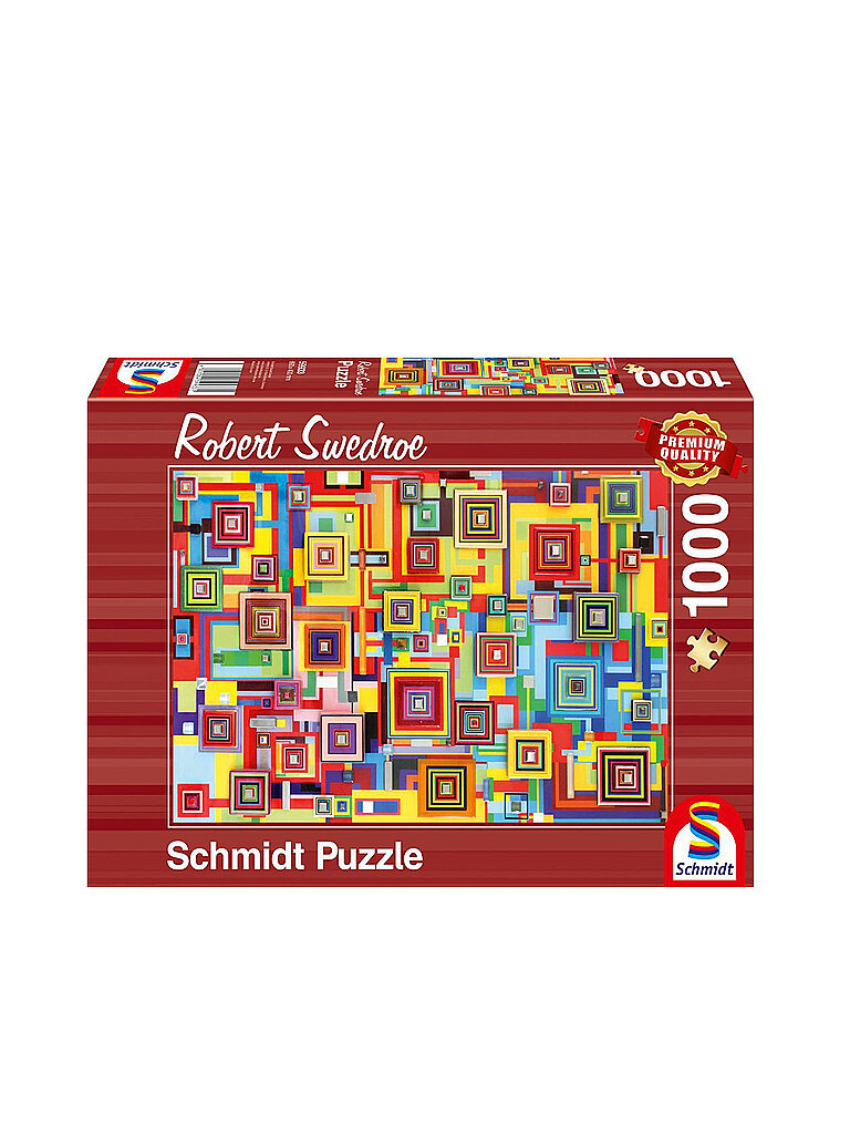 SCHMIDT-SPIELE Puzzle Robert M Swedroe - Cyber Intervention 1000 Teile