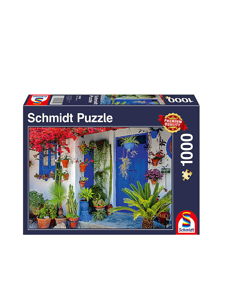SCHMIDT-SPIELE Puzzle Mediterrane Haustür 1000 Teile