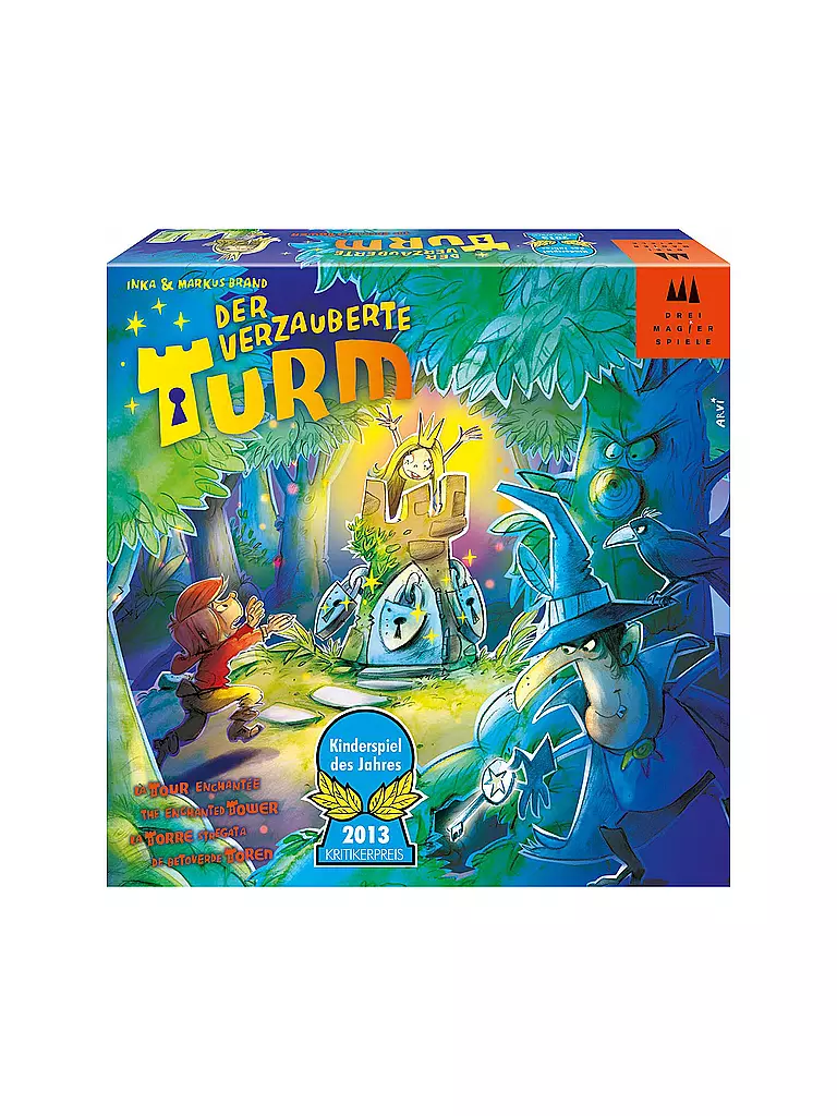 SCHMIDT-SPIELE | Brettspiel - Der verzauberte Turm (Kinderspiel des Jahres 2013) | keine Farbe