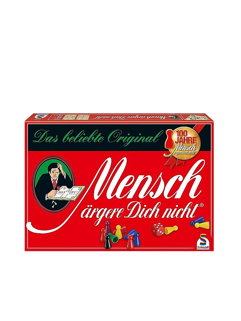 Mensch ärger Dich Nicht Im Haus überspringen SCHMIDT-SPIELE Brettspiel - Mensch ärgere dich nicht (Standard) keine Farbe