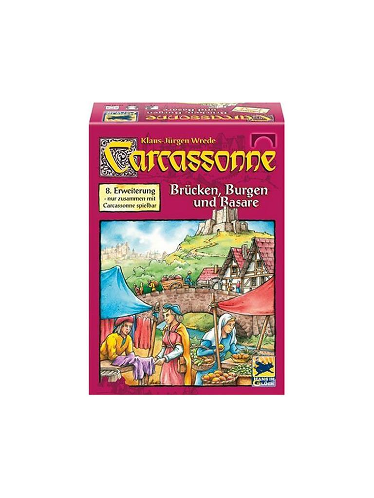 SCHMIDT-SPIELE | Carcassonne - Brücken, Burgen und Basare 8. Erweiterung | keine Farbe