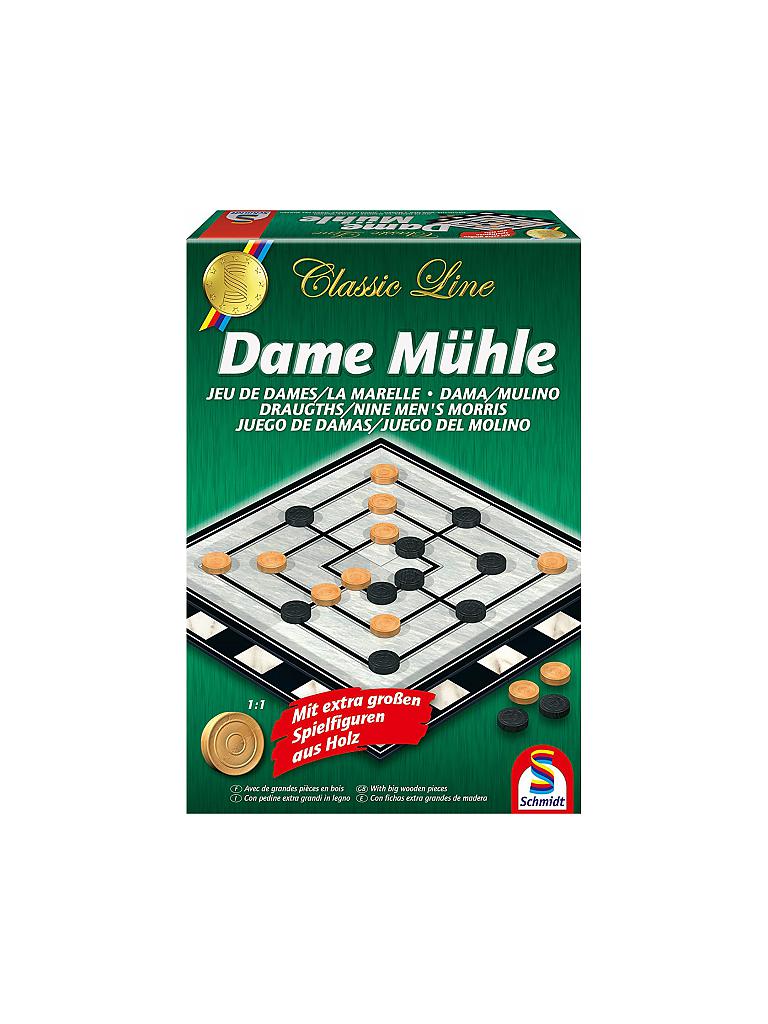 SCHMIDT-SPIELE | Classic Line - Dame Mühle | keine Farbe