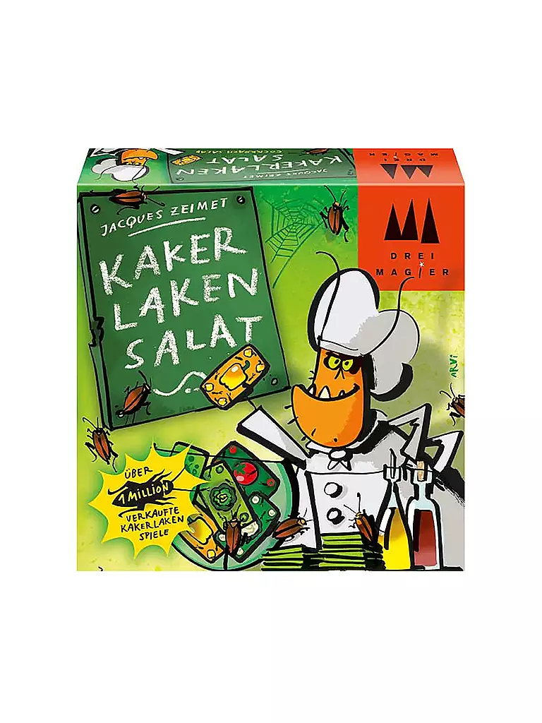 SCHMIDT-SPIELE | Drei Magier®: Kakerlaken-Salat | keine Farbe