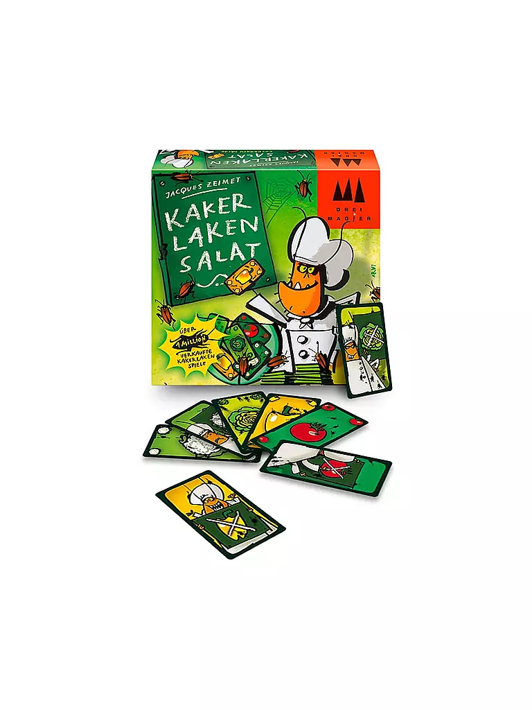 SCHMIDT-SPIELE | Drei Magier®: Kakerlaken-Salat | keine Farbe