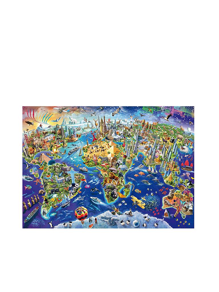 SCHMIDT-SPIELE | Puzzle - Entdecke unsere Welt (1000 Teile) | keine Farbe