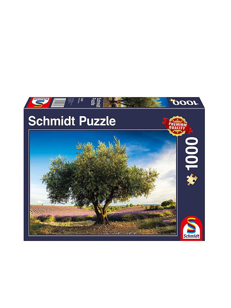 SCHMIDT-SPIELE | Puzzle - Olivenbaum in der Provence (1000 Teile) | keine Farbe