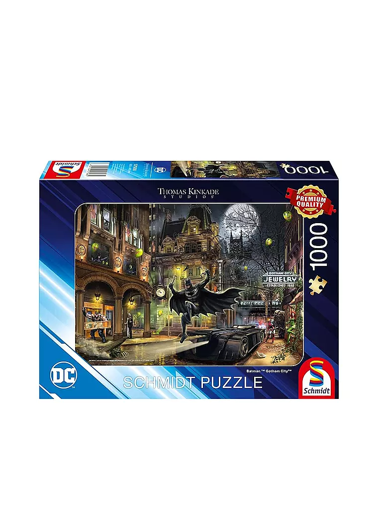 SCHMIDT-SPIELE | Puzzle - Thomas Kinkade Studios: Batman™ Gotham City™ 1000 Teile | keine Farbe