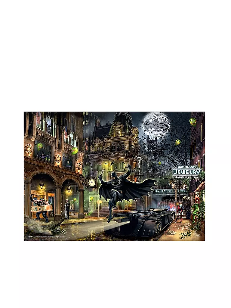 SCHMIDT-SPIELE | Puzzle - Thomas Kinkade Studios: Batman™ Gotham City™ 1000 Teile | keine Farbe