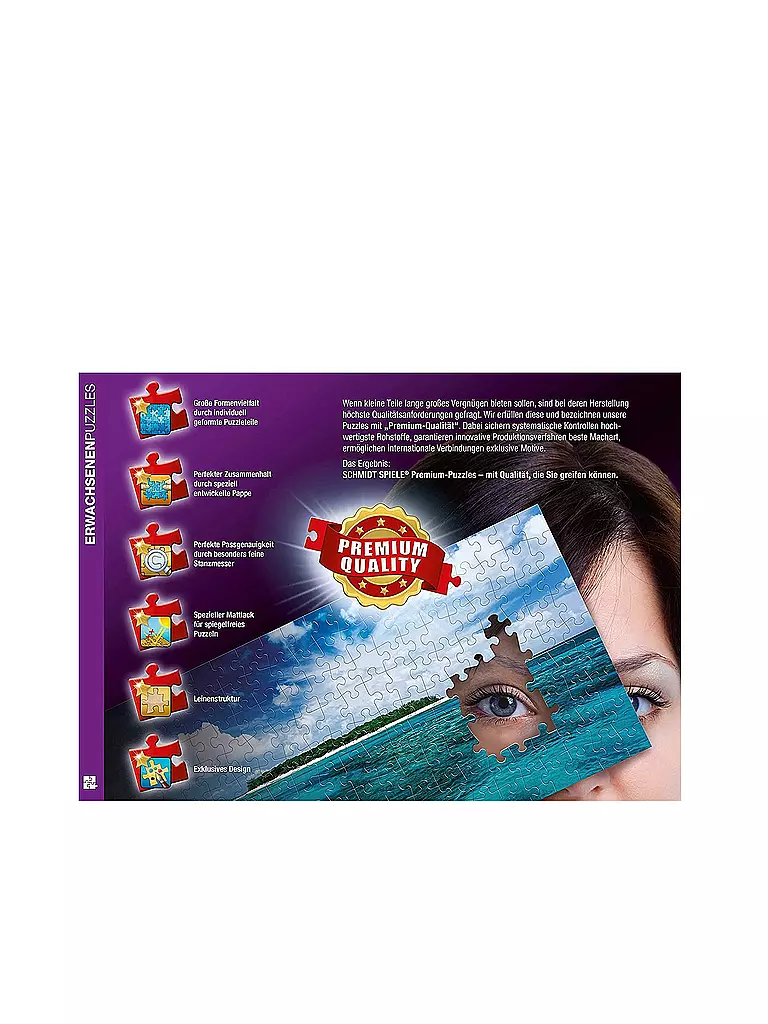 SCHMIDT-SPIELE | Puzzle - Thomas Kinkade Studios: Willow Wood Chapel 1000 Teile | keine Farbe
