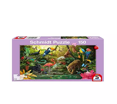 SCHMIDT-SPIELE Puzzle - Urwaldbewohner 150 Teile