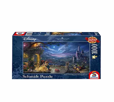 SCHMIDT-SPIELE Puzzle - Walt Disney - Die Schöne und das Biest (1000 Teile)