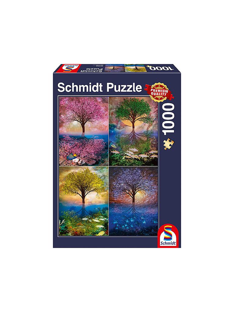 SCHMIDT-SPIELE | Puzzle - Zauberbaum am See (1000 Teile) | keine Farbe