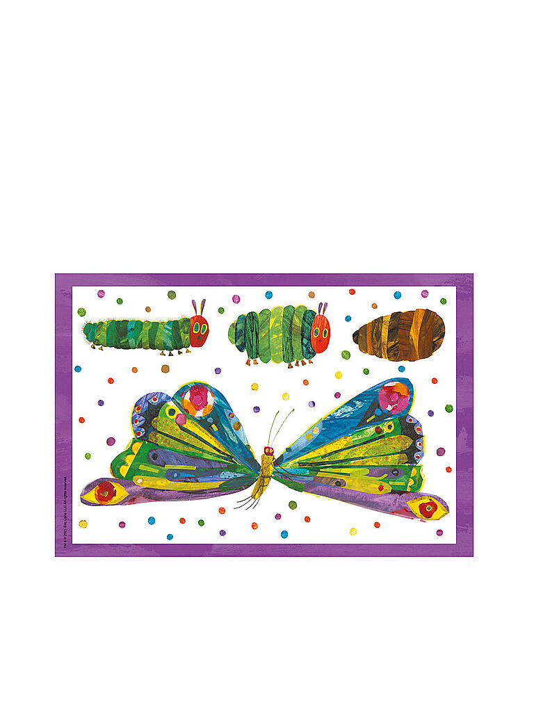 SCHMIDT-SPIELE | Puzzle Raupe-Kokon-Schmetterling 3x24 Teile | keine Farbe
