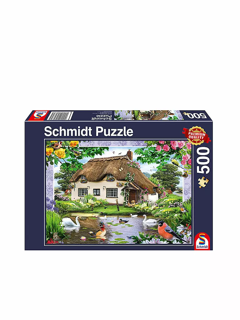 SCHMIDT-SPIELE | Puzzle Romantisches Landhaus 500 Teile  | keine Farbe