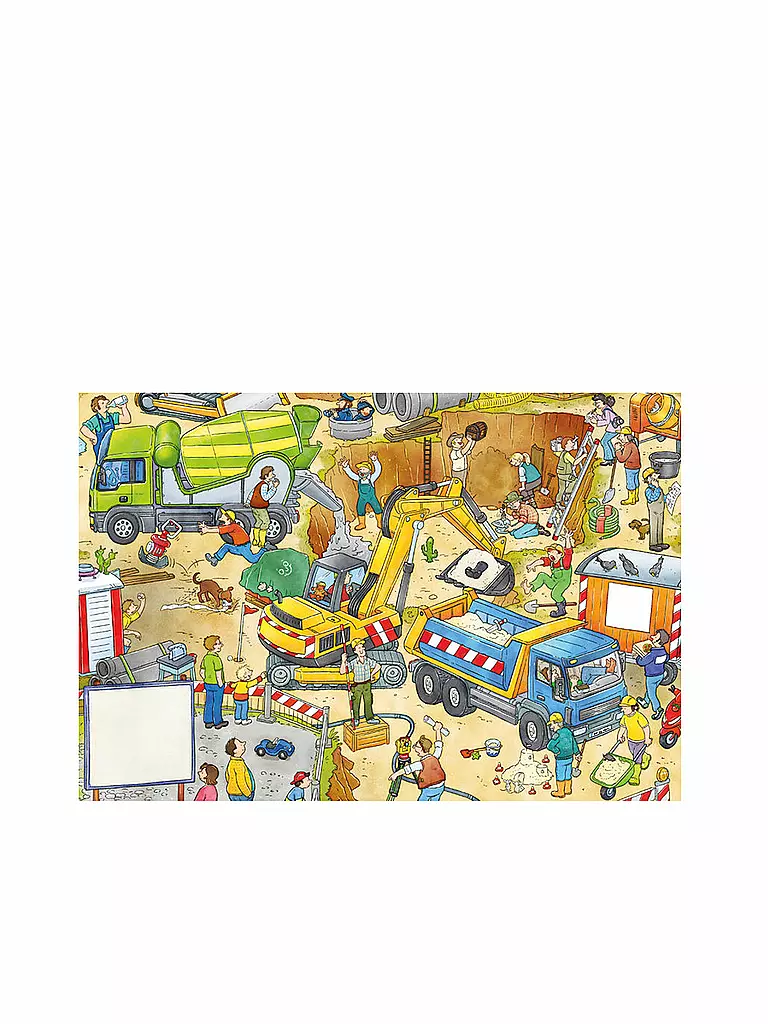 SCHMIDT-SPIELE | Puzzle Wo ist das blaue Auto 3x24 Teile | keine Farbe