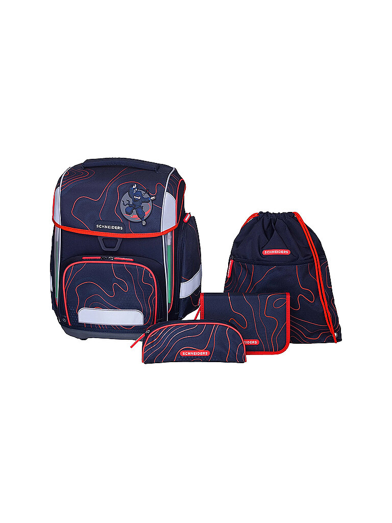 Schultaschenset Ninja Revenge black red 9002638238351 SCHNEIDERS