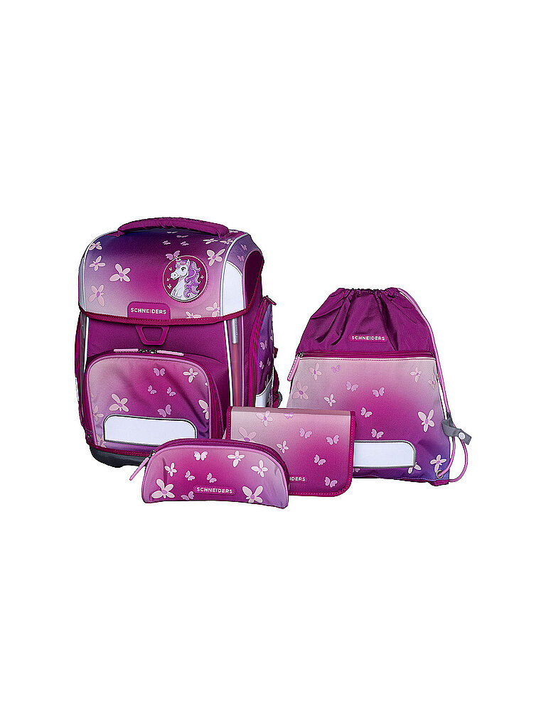 SCHNEIDERS Schultaschen Set Ergolite 9tlg Design Floral Dream