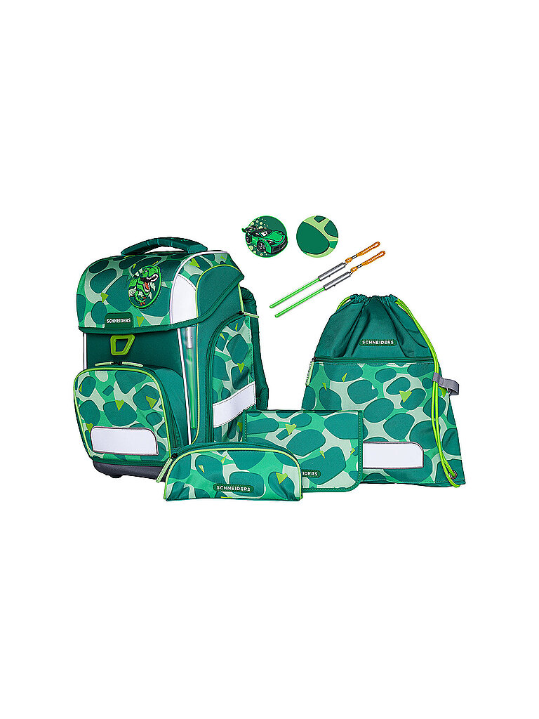 SCHNEIDERS Schultaschen Set Ergolite 9tlg Dino Dance