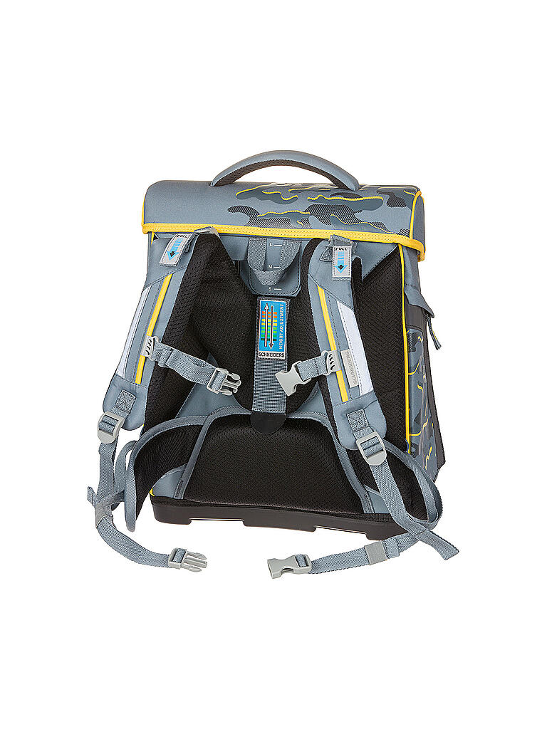 SCHNEIDERS | Schultaschen Set 4tlg Special Unit Grey | grau