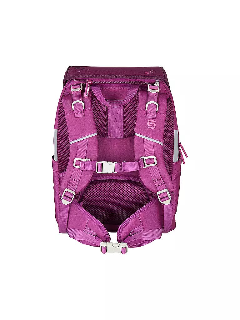 SCHNEIDERS | Schultaschen Set Ergojet 6tlg Purple Hearts | lila