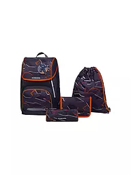 SCHNEIDERS | Schultaschen Set Ergolite 6tlg Spy  | dunkelrot