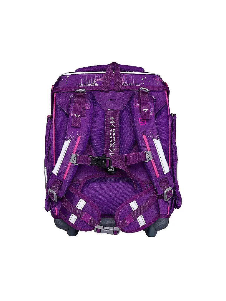 SCHNEIDERS | Schultaschen Set Ergolite 9tlg Anna Maria Damm Wavy Dots | 