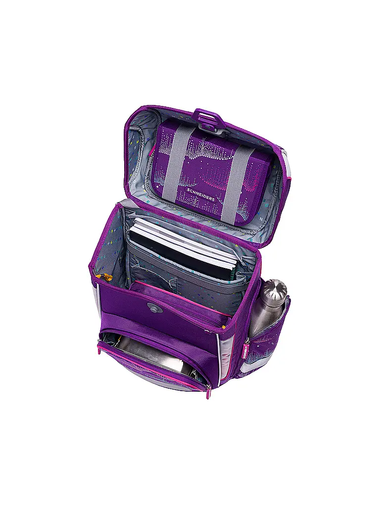 SCHNEIDERS | Schultaschen Set Ergolite 9tlg Anna Maria Damm Wavy Dots | 