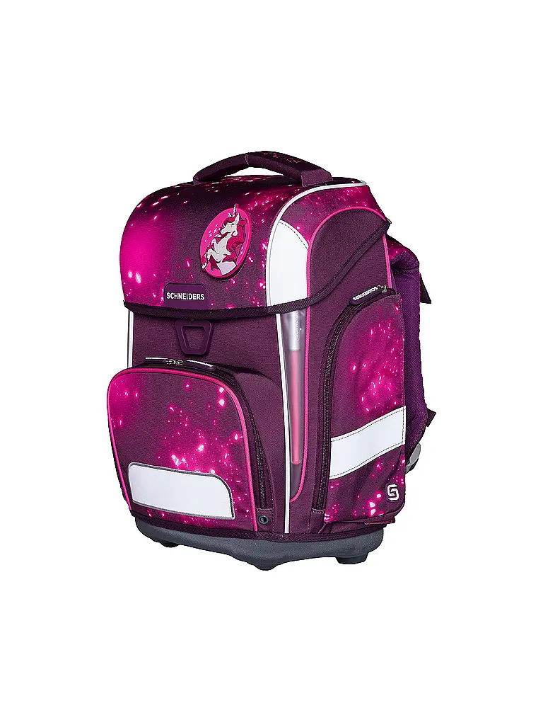 SCHNEIDERS | Schultaschen Set Ergolite 9tlg Berry Cosmos | 