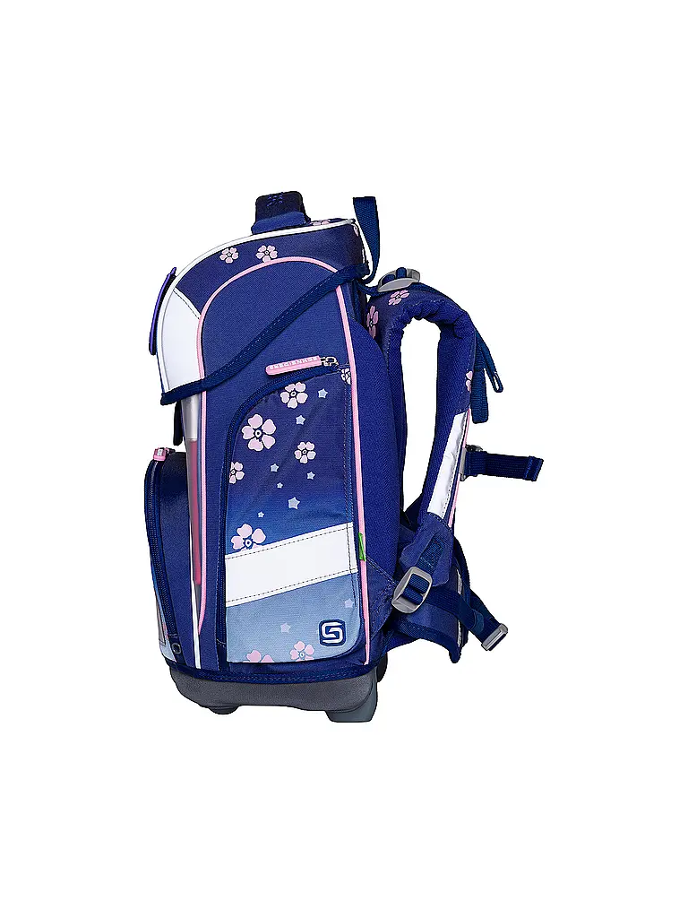 SCHNEIDERS | Schultaschen Set Ergolite 9tlg Blue Bloom | 