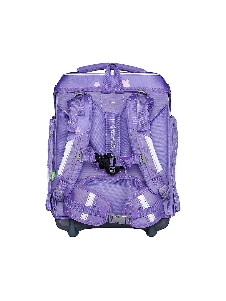 SCHNEIDERS | Schultaschen Set Ergolite 9tlg Flowery | Lila