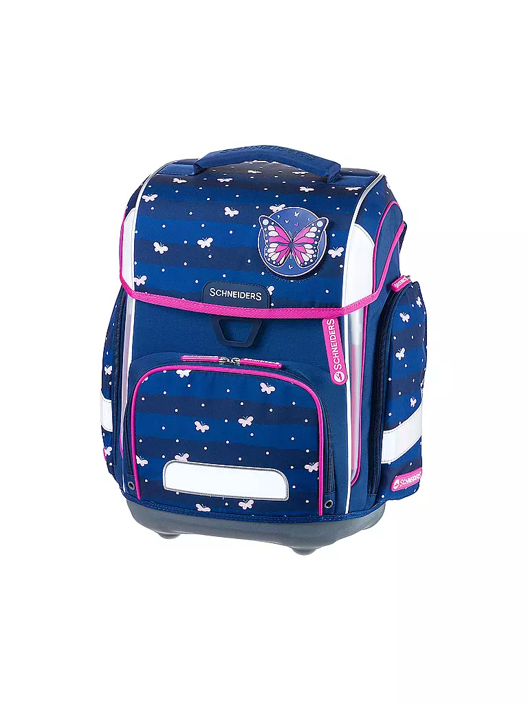 SCHNEIDERS | Schultaschen Set Ergolite 9tlg Lucky Girl | dunkelblau